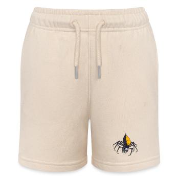 Spinne - Stanley/Stella Teenager Bio-Joggingshorts MINI BOLTER - Natur - Vorne