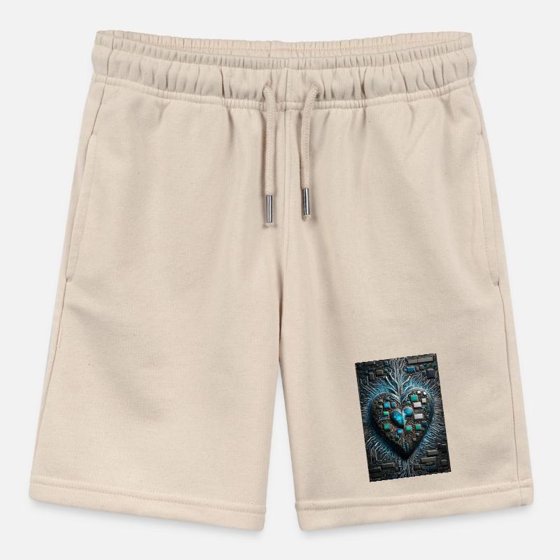 Das Herzstück der Valentinstags-CPU eines Computermanns Stanley/Stella Teenager Bio-Joggingshorts MINI BOLTER