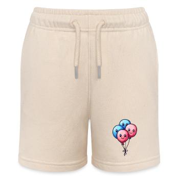 Balloons for children - Stanley/Stella MINI BOLTER Organic Teen Jogging Shorts - soft Ecru - Front