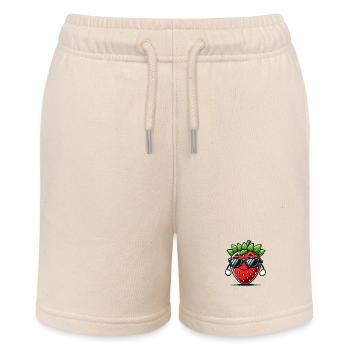 erdbeere - Stanley/Stella Teenager Bio-Joggingshorts MINI BOLTER - Natur - Vorne