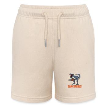 Scie Saurus Dino avec tronçonneuse Fun Design - Short bio MINI BOLTER Stanley/Stella Ado - écru doux - Devant