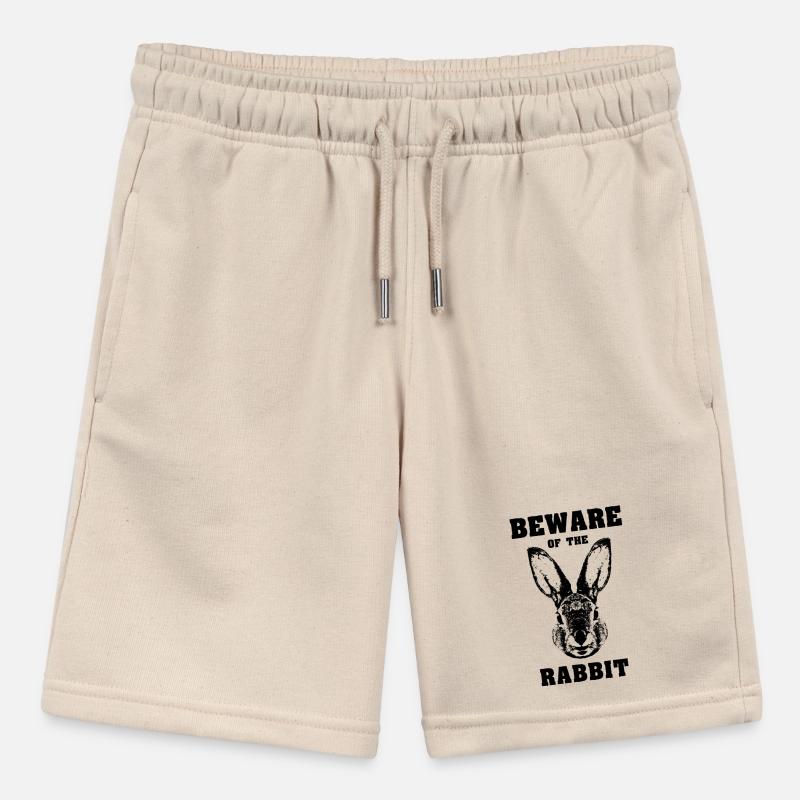 Caution rabbit rabbit Stanley/Stella MINI BOLTER Organic Teen Jogging Shorts