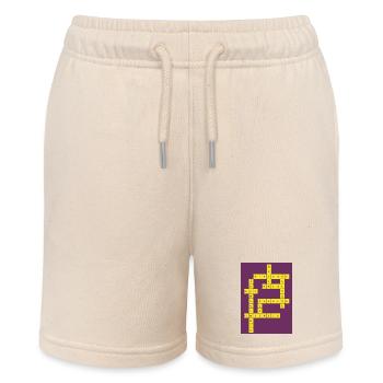 Crossword Puzzle Divers - Stanley/Stella MINI BOLTER Organic Teen Jogging Shorts - soft Ecru - Front
