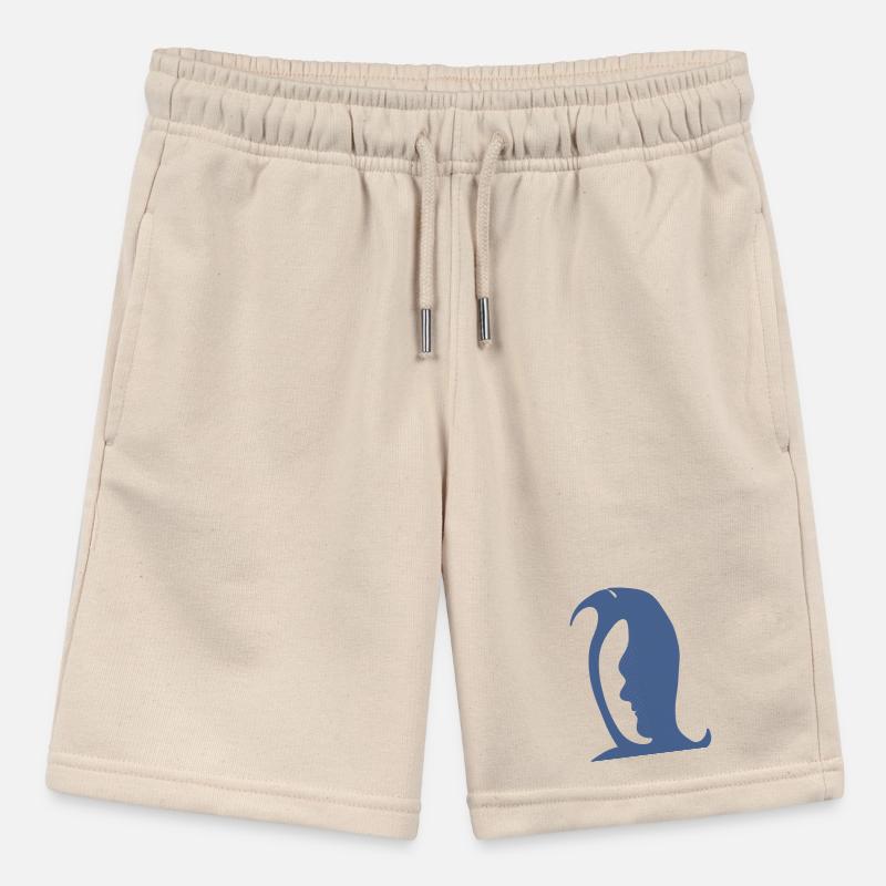 Ein Pinguin oder ein Gesicht in dieser lustigen optischen Täuschung Stanley/Stella Teenager Bio-Joggingshorts MINI BOLTER