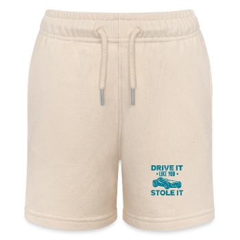Vintage Car Veteran Classic Car Freedom United States - Stanley/Stella MINI BOLTER Organic Teen Jogging Shorts - soft Ecru - Front