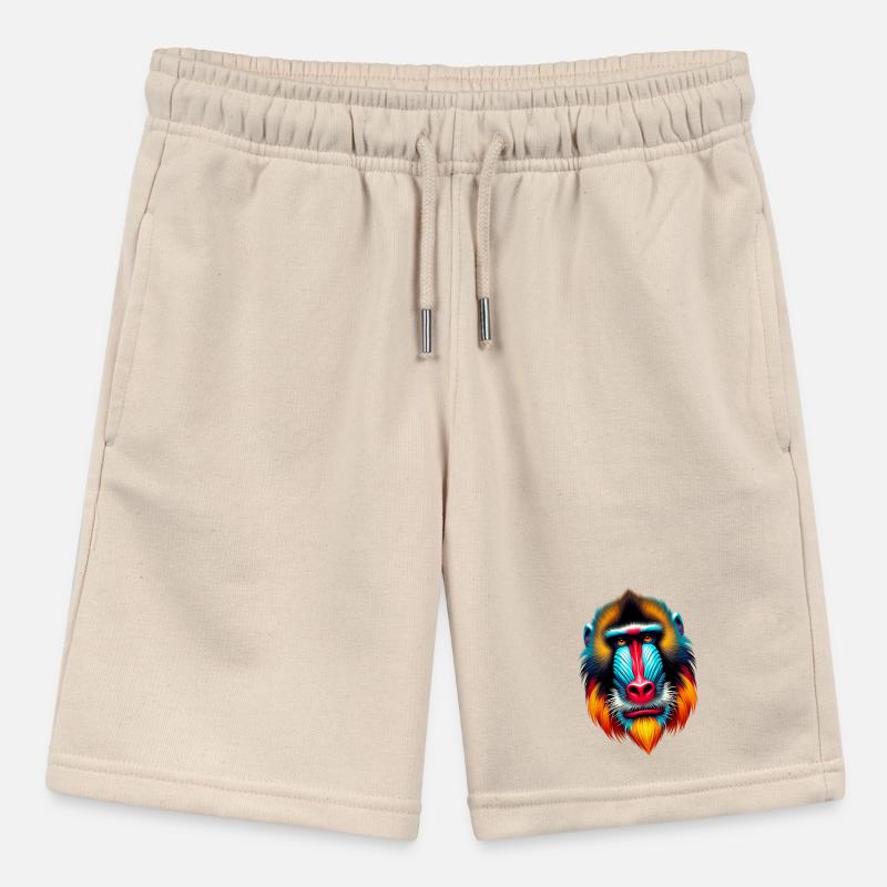 Mandrill Monkey Stanley/Stella MINI BOLTER Organic Teen Jogging Shorts