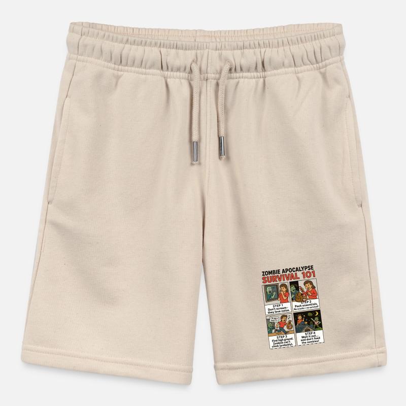 Zombie Survival Guide Stanley/Stella MINI BOLTER Organic Teen Jogging Shorts