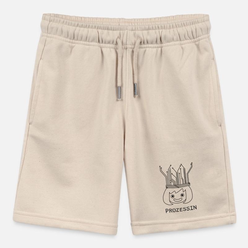 Prozessin mit Tech-Krone Stanley/Stella Teenager Bio-Joggingshorts MINI BOLTER