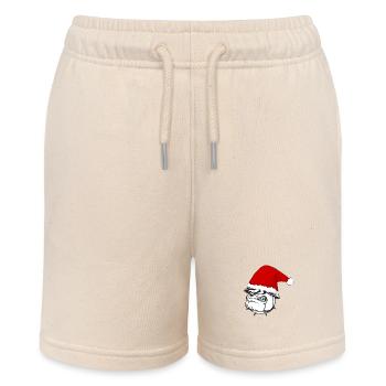 Dog love Christmas - Stanley/Stella Teenager Bio-Joggingshorts MINI BOLTER - Natur - Vorne