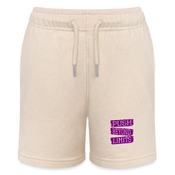 community exercise birthday present jokes humor - Stanley/Stella Teenager Bio-Joggingshorts MINI BOLTER - Natur - Vorne