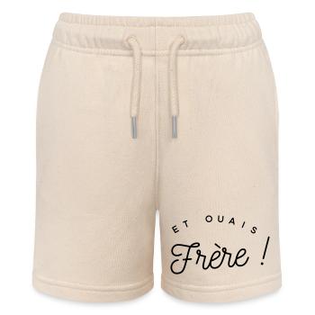 Et ouais frère - expression  - Short bio MINI BOLTER Stanley/Stella Ado - écru doux - Devant