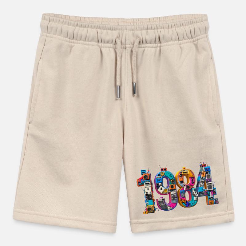 1984 – Abitur, Geburt oder Heirat  Stanley/Stella Teenager Bio-Joggingshorts MINI BOLTER