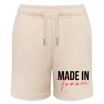 Made in France - Short bio MINI BOLTER Stanley/Stella Ado - écru doux - Devant