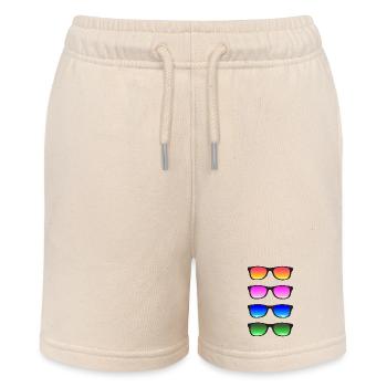 Sonnenbrille! - Stanley/Stella Teenager Bio-Joggingshorts MINI BOLTER - Natur - Vorne