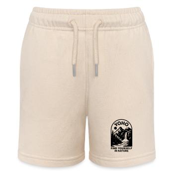 Yoho National Park - Stanley/Stella MINI BOLTER Organic Teen Jogging Shorts - soft Ecru - Front