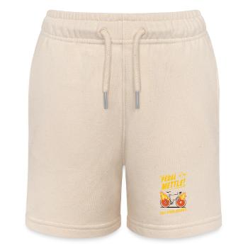 Pedal to the Mettle - Stanley/Stella MINI BOLTER Organic Teen Jogging Shorts - soft Ecru - Front