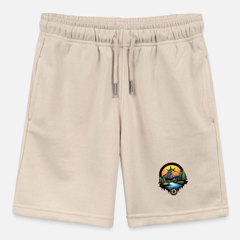Mountains Compass Stanley/Stella MINI BOLTER Organic Teen Jogging Shorts