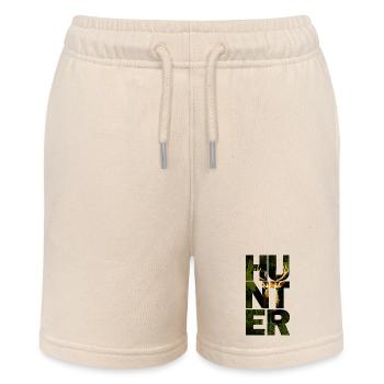 HUNTER Jäger - Stanley/Stella Teenager Bio-Joggingshorts MINI BOLTER - Natur - Vorne