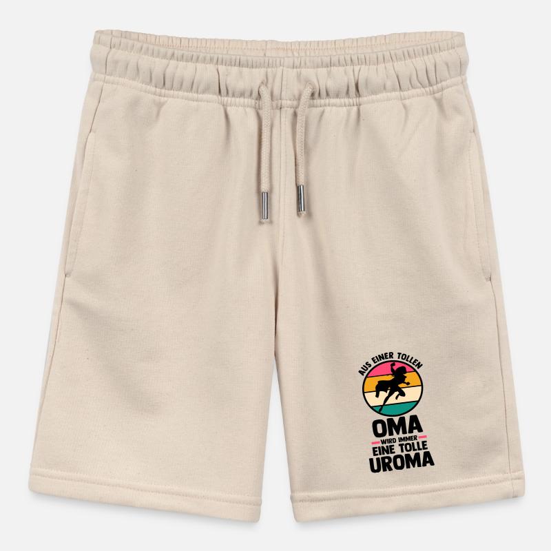 Mutter Mama Großmutter Oma Stanley/Stella Teenager Bio-Joggingshorts MINI BOLTER