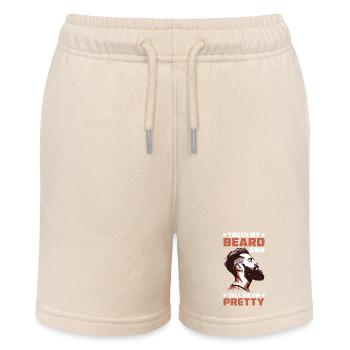 Touch My Beard And Tell Me I'm Pretty 13 - Stanley/Stella Teenager Bio-Joggingshorts MINI BOLTER - Natur - Vorne