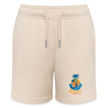 Mode plage lors des vacances d’été cadeau tropical - Short bio MINI BOLTER Stanley/Stella Ado - écru doux - Devant