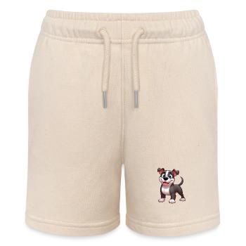 Pitbull 5 - Stanley/Stella Teenager Bio-Joggingshorts MINI BOLTER - Natur - Vorne