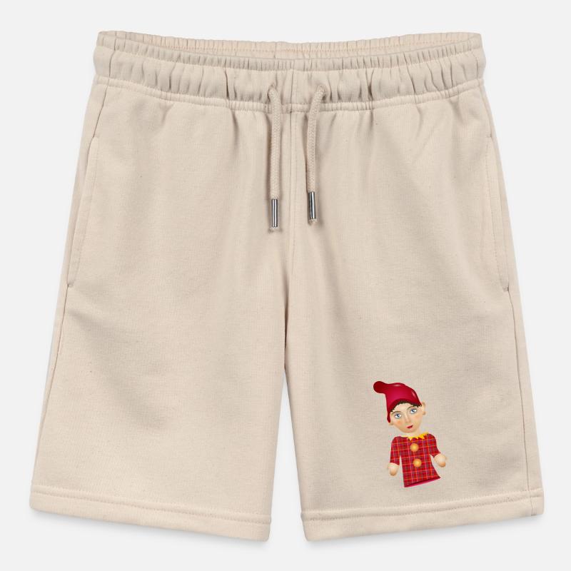 Der Kasper oder auch Kasperle als Puppen Figur Stanley/Stella Teenager Bio-Joggingshorts MINI BOLTER