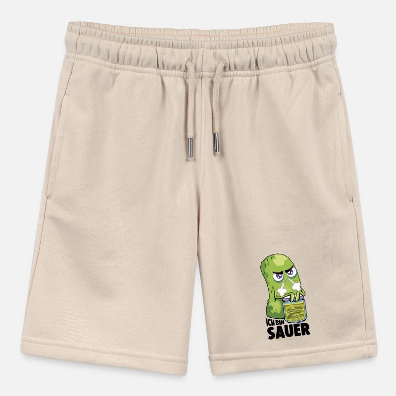 Ich bin sauer Gurke frustriert Statement Stanley/Stella Teenager Bio-Joggingshorts MINI BOLTER