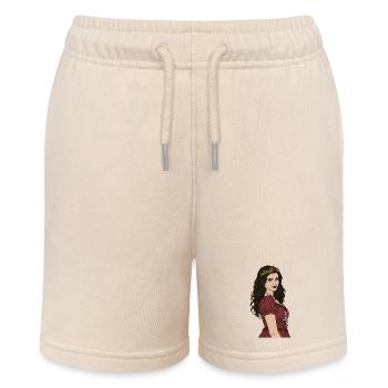 Princess - Stanley/Stella MINI BOLTER Organic Teen Jogging Shorts - soft Ecru - Front