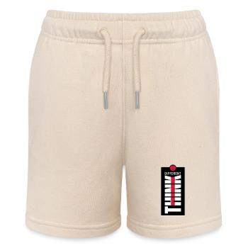 Think different. - Stanley/Stella MINI BOLTER Organic Teen Jogging Shorts - soft Ecru - Front