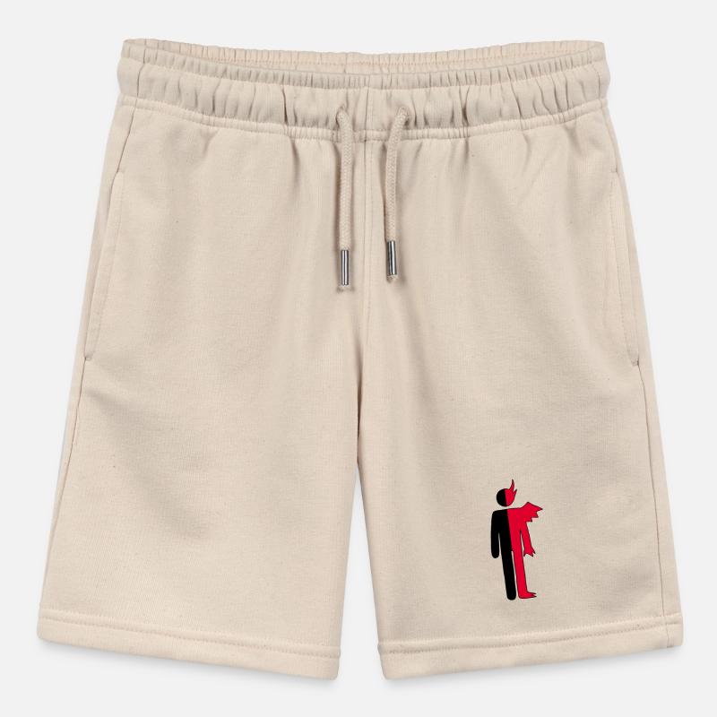 Mann oder Dämon Piktogramm Stanley/Stella Teenager Bio-Joggingshorts MINI BOLTER