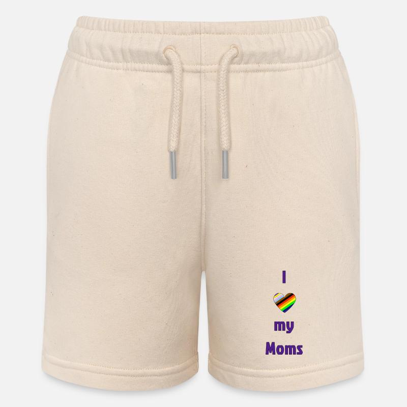 J’aime mes mamans - Short bio MINI BOLTER Stanley/Stella Ado - écru doux