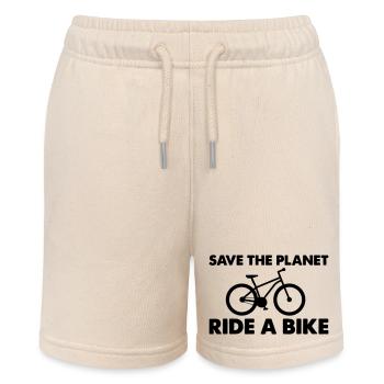 faire du vélo - Short bio MINI BOLTER Stanley/Stella Ado - écru doux - Devant