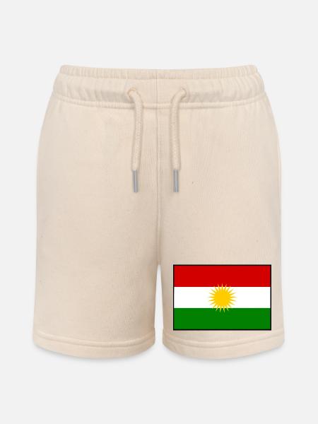 kurdistan - Stanley/Stella Teenager Bio-Joggingshorts MINI BOLTER - Natur