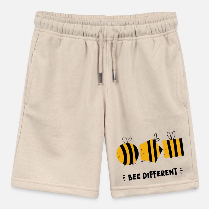 Bee Different – einzigartiges Bienengekritzel, verspielte Kunst Stanley/Stella Teenager Bio-Joggingshorts MINI BOLTER