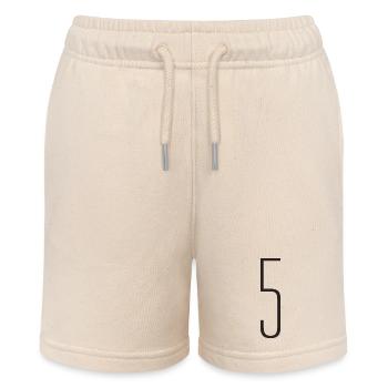5 - Stanley/Stella MINI BOLTER Organic Teen Jogging Shorts - soft Ecru - Front