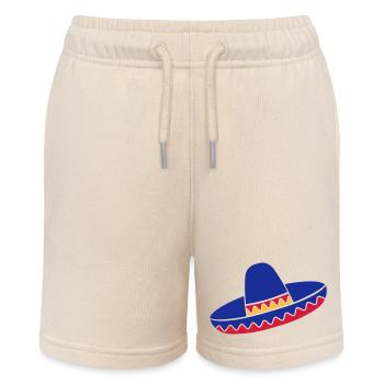 Sombrero Azul de Fiesta - Stanley/Stella Teenager Bio-Joggingshorts MINI BOLTER - Natur - Vorne