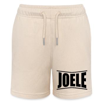 nom du t-shirt Joele idée cadeau t-shirt - Short bio MINI BOLTER Stanley/Stella Ado - écru doux - Devant