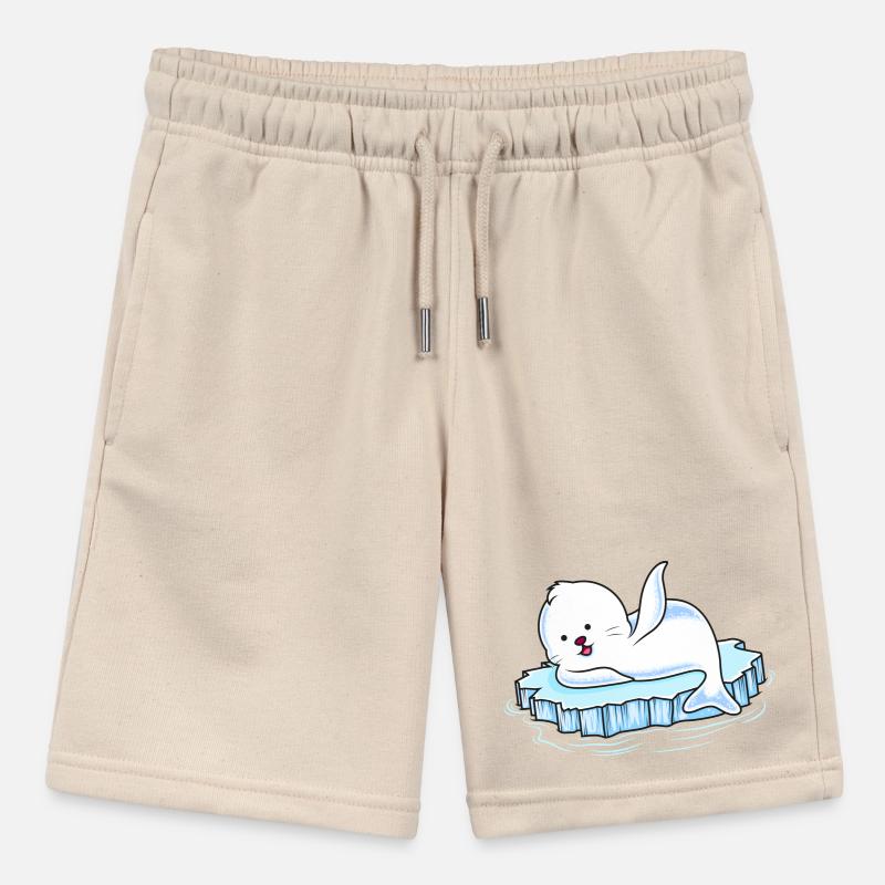 robbe eisscholle comic Stanley/Stella Teenager Bio-Joggingshorts MINI BOLTER