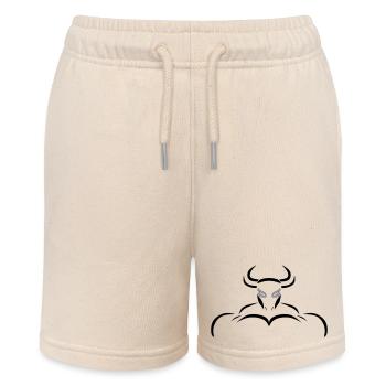 Alpha-Taurus - Stanley/Stella Teenager Bio-Joggingshorts MINI BOLTER - Natur - Vorne