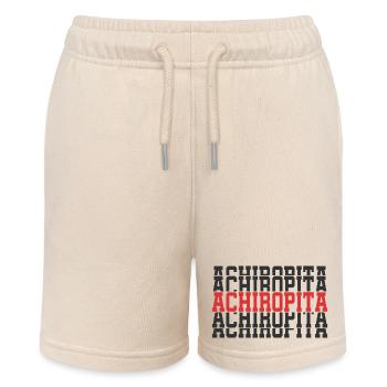 t-shirt Achiropita t-shirt name stacked text - Stanley/Stella MINI BOLTER Organic Teen Jogging Shorts - soft Ecru - Front