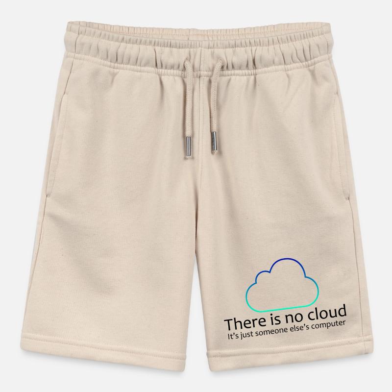 No Cloud Programming Funny Tee Stanley/Stella MINI BOLTER Organic Teen Jogging Shorts