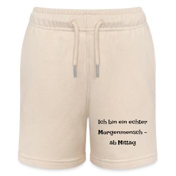 Typisch-Gamer - Stanley/Stella Teenager Bio-Joggingshorts MINI BOLTER - Natur - Vorne