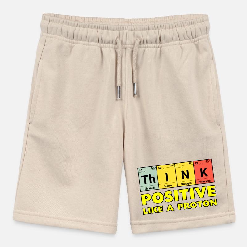 Think positively, like a proton Stanley/Stella MINI BOLTER Organic Teen Jogging Shorts
