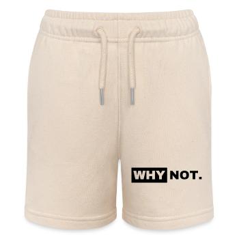 Why Not - Stanley/Stella MINI BOLTER Organic Teen Jogging Shorts - soft Ecru - Front