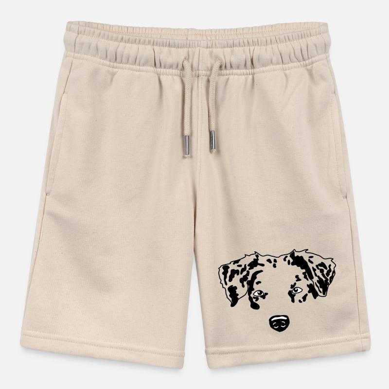 minimal Australian Shepherd Aussie dog Stanley/Stella MINI BOLTER Organic Teen Jogging Shorts
