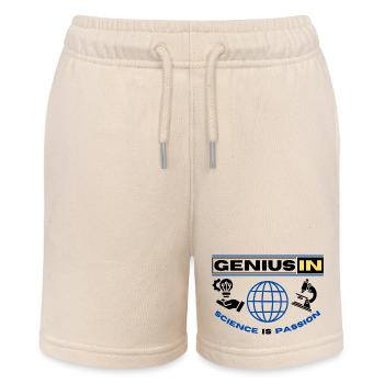 GENIUS IN - Stanley/Stella MINI BOLTER Organic Teen Jogging Shorts - soft Ecru - Front