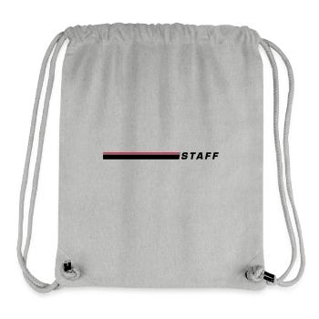 Élément de portée - Sac à cordon recyclé Stanley/Stella - gris chiné - Devant