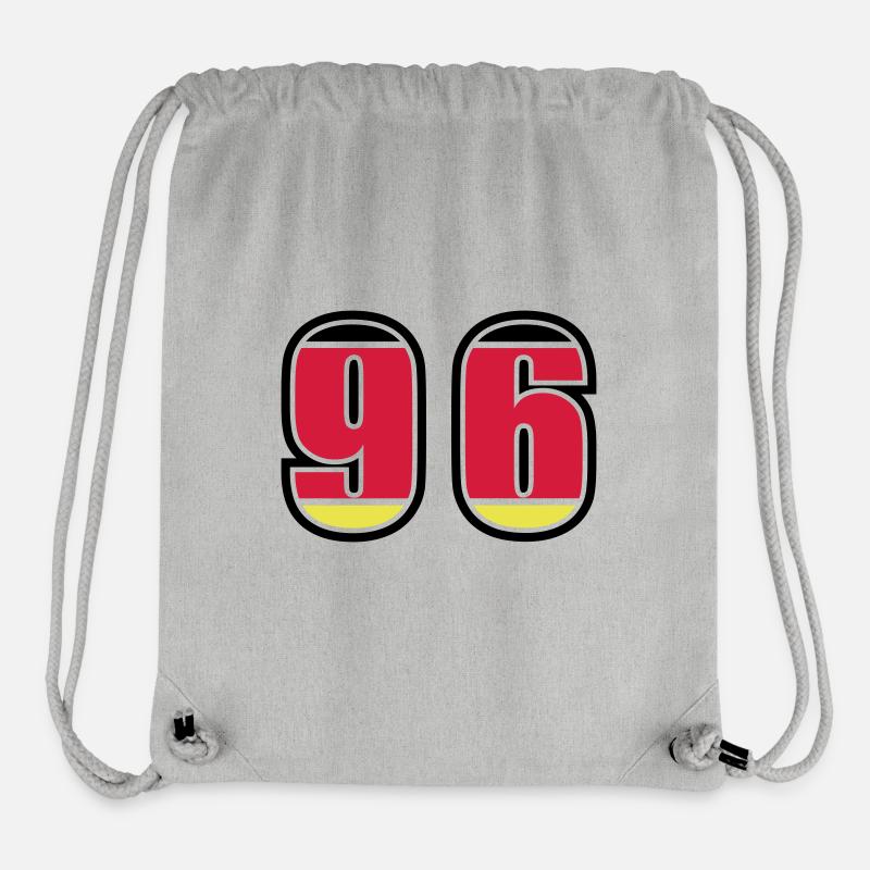 96 Number Germany Jersey - Stanley/Stella Recycled Gym Bag - heather grey