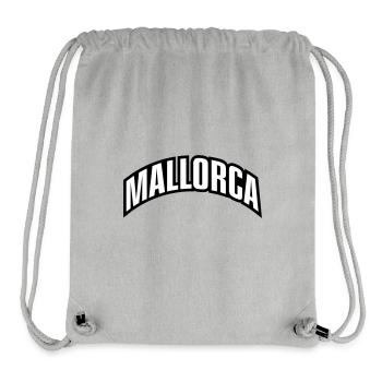 Mallorca Font - Stanley/Stella Recycled Gym Bag - heather grey - Front